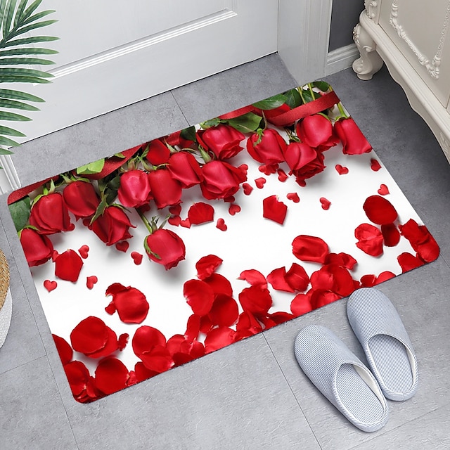 Home & Garden Bath Accessories | Bathroom Bath Mats Novelty Absorbent Bathroom Rug Nonwoven New Design - LC61796