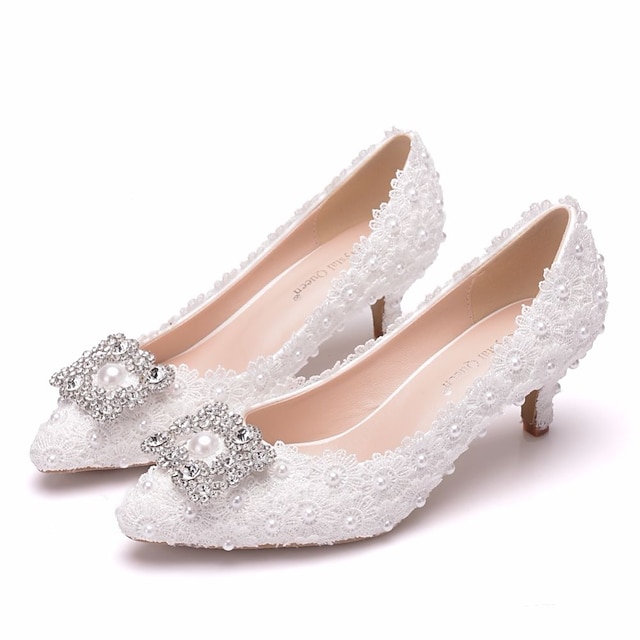 Womens Sequins Block Low Heel Loafers Wedding Glitter Pumps Shoes Slip on uk7.5