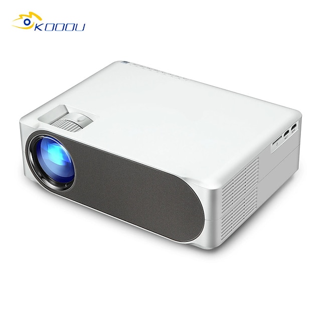  wersja androida kooou m19up projektor full hd 1080p rozdzielczość 6800 lumenów 1g8g wifi 2.4g bluetooth 4.0 wbudowany system multimedialny wideo projektor projektor led do kina domowego