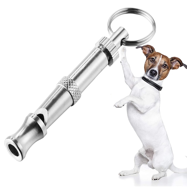  Dog Training Training Dog Whistle with Adjustable Pitch Easy to Use Ultrasonic Dog Portable Safety Alloy Whistles For Pets