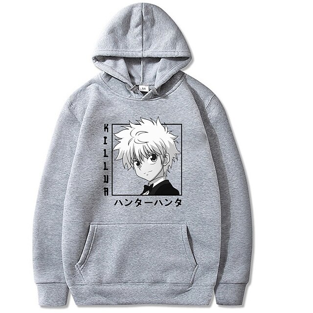 Toys & Hobbies Cosplay & Costumes | Inspired by Hunter X Hunter Gon Freecss Killua Zoldyck Cosplay Costume Hoodie Polyester / Co