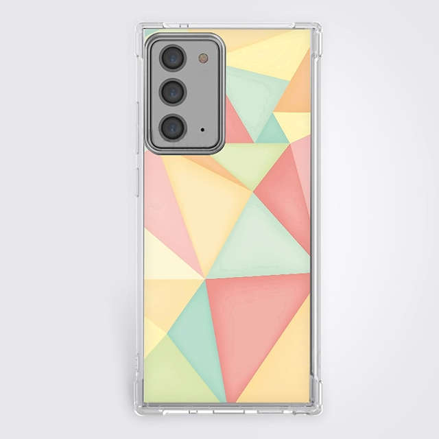  Geometric Pattern Geometric Phone Case For Samsung S22 S21 S20 Plus Ultra FE A72 A52 A42 S10 S9 S8 S7 Plus Edge Unique Design Protective Case Shockproof Back Cover TPU
