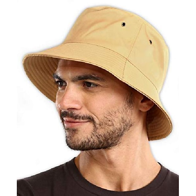 UPF 50 UV Protection Packable Summer Fisherman Cap for Fishing Safari Beach & Boating Bucket Sun Hat for Men & Women