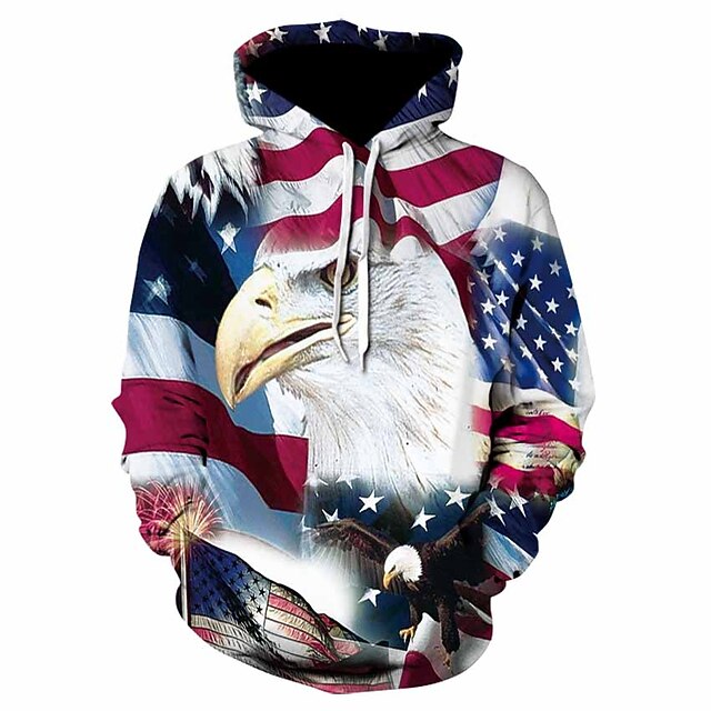 Hombre Talla Grande Sudadera Con Capucha 3D Estampado Con Capucha Impresión 3D  Estampado 3D Sudaderas con capucha Sudaderas Manga Larga Corte Ancho Azul  Piscina Blanco 8510790 2022 – €31.71