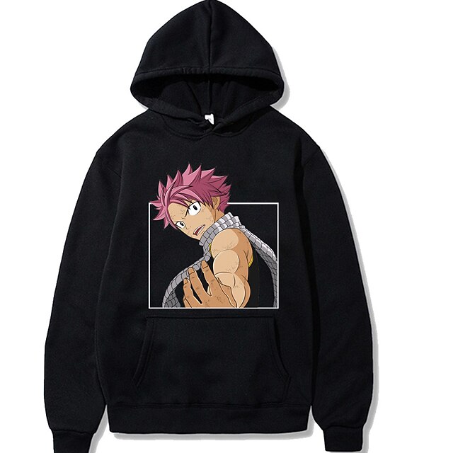 natsu dragneel moletom com capuz
