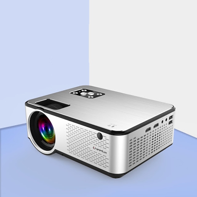  C9 WiFi Projector 2800Lumens WiFi Projector Full HD 1080P Supported Mini Projector Compatible with TV Stick/Phones/Tablet/PS4/TV Box/HDMI/USB/AV Projector for Outdoor Movies 