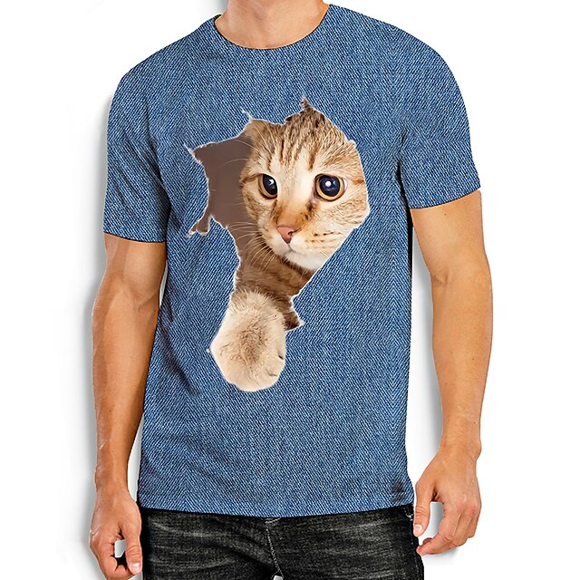 camisetas masculinas com estampas de animais