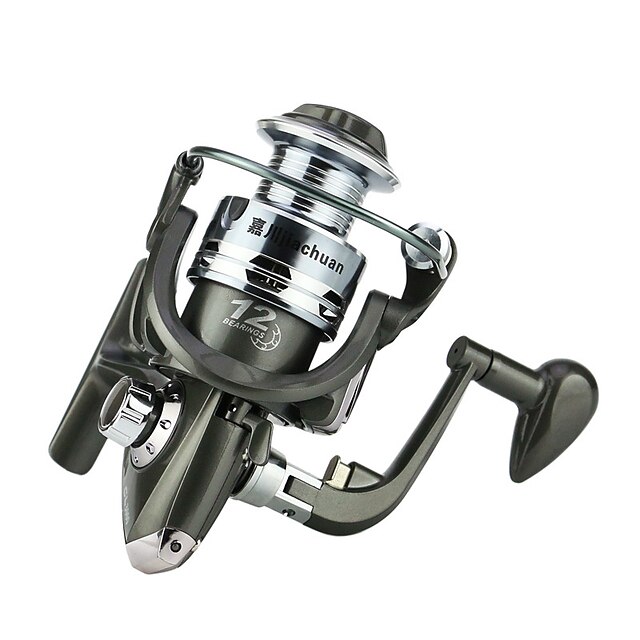  Fishing Reel Spinning Reel 5.5:1 Gear Ratio+12 Ball Bearings Bait Casting / Lure Fishing