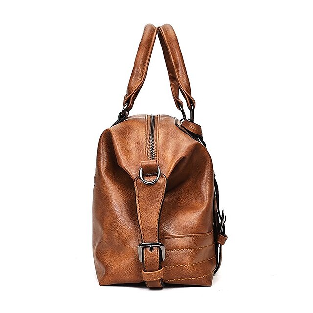 Women's 2022 Handbags PU Leather Top Handle Bag Date Office & Career ...