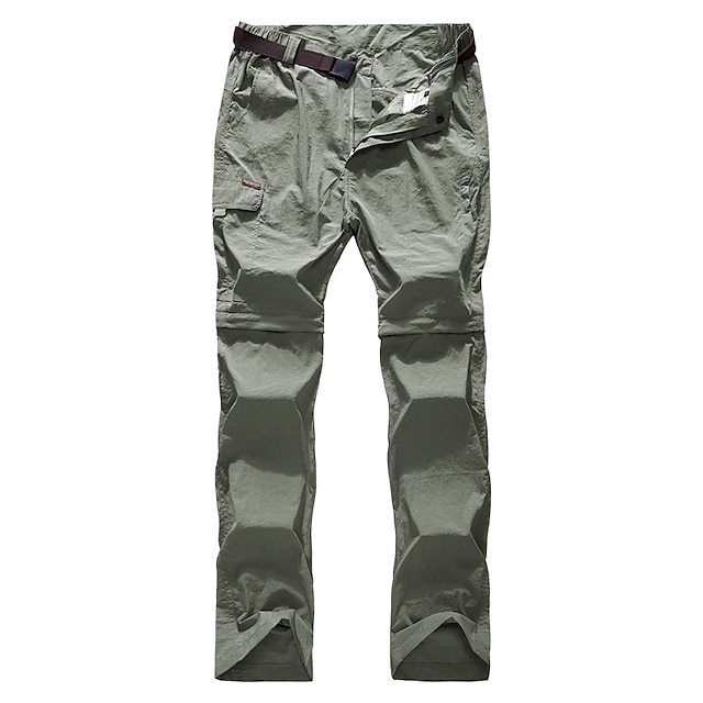  Herre Vandrebukser Trekkingbukser Arbejdsbukser Sommer Udendørs Ripstop Hudvenlig Multi-Pocket Hurtigtørrende Bukser Sort militærgrøn Jagt Fiskeri Klatring M L XL XXL XXXL