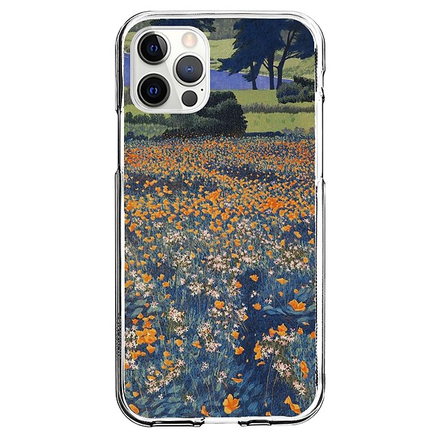  Creative Scenery Phone Case For Apple iPhone 13 12 Pro Max 11 X XR XS Max iPhone 12 Mini iphone 7/8 Unique Design Protective Case Pattern Back Cover TPU