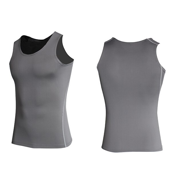 Sports & Outdoors Running, Jogging & Walking | Mens Sleeveless Running Tank Top Compression Shirt Vest / Gilet Singlet Top Athle