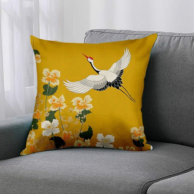 Home & Garden Home Decor | Double Side 1 Pc Floral Cushion CoverPrint 45x45cm for Sofa Bedroom - WF17202