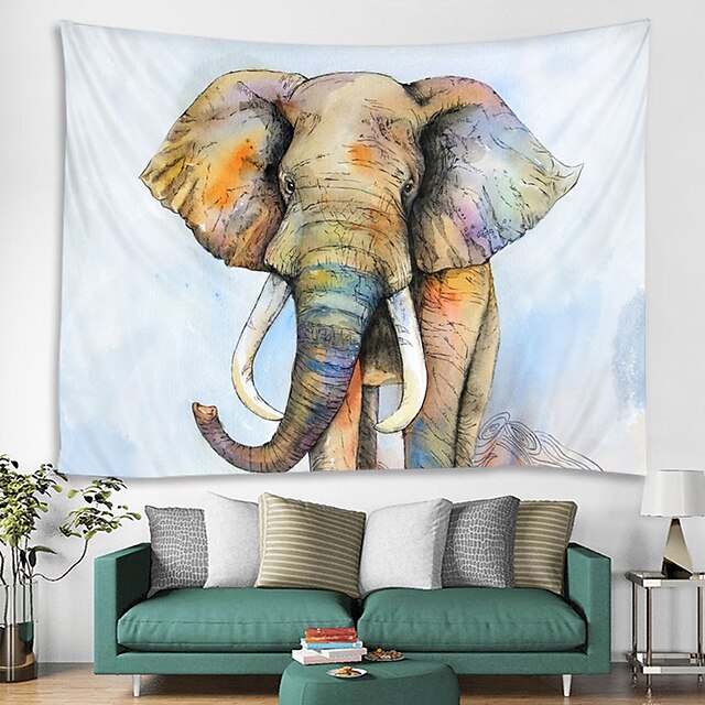  Wall Tapestry Art Decor Blanket Curtain Hanging Home Bedroom Living Room Decoration and Modern and Animal