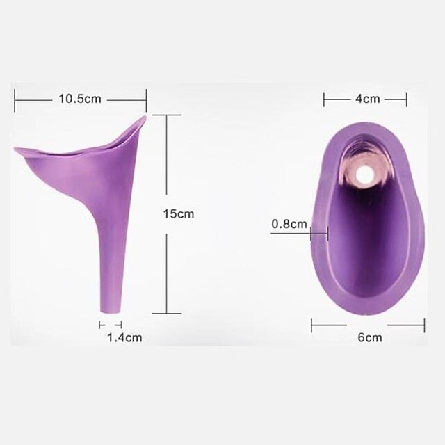 NRGQDW Entonnoir Pour Uriner Femme Urinoir Femme Pisse Debout Portable En Entonnoir En Silicone