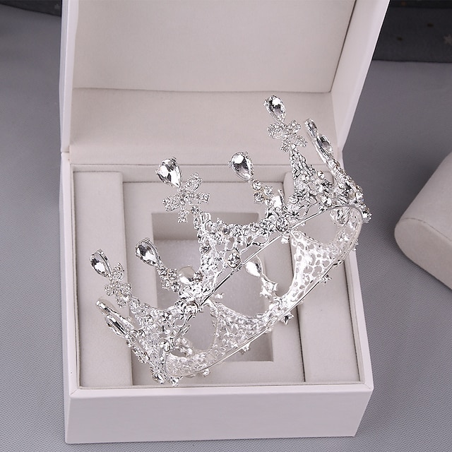 

Wedding Alloy Crown Tiaras with Metal 1 PC Wedding / Birthday Headpiece