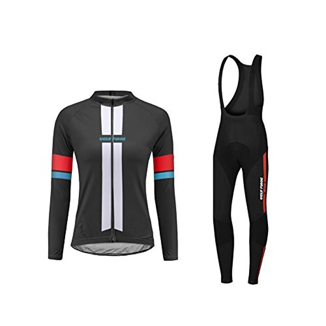 Mens Cycling Bib Sets Windproof Waterproof Jacket Thermal Pants 3D Gel Padded 