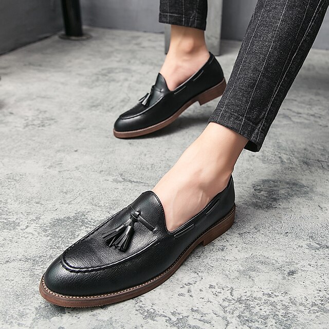 Men's Loafers & Slip-Ons Boat Shoes Dress Shoes Tassel Loafers Plus ...