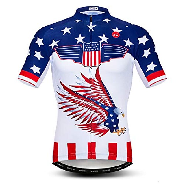  męska koszulka rowerowa spodenki rękaw odzież rowerowa top rowerowy koszula rowerowa usa latający rozmiar xxxl