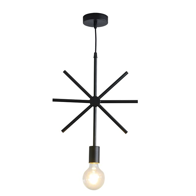 Lights & Lighting Pendant Lights | 33 cm Globe Design Circle Design Square Line Design Pendant Light Metal Minimalist Painted Fi