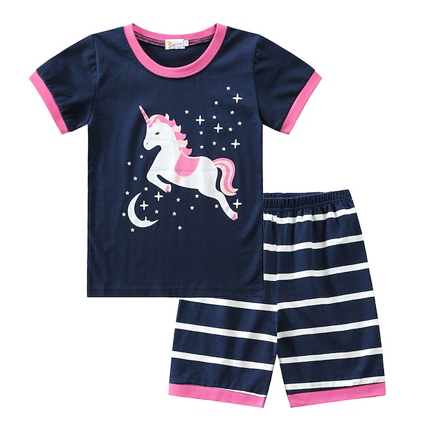 Girls Shortie Pyjamas My Little Pony Short Pjs Size 3-10 Years