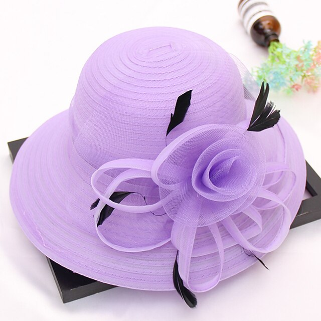 Hats Headwear Straw Hats Tulle Straw Bucket Hat Straw Hat Sun Hat ...