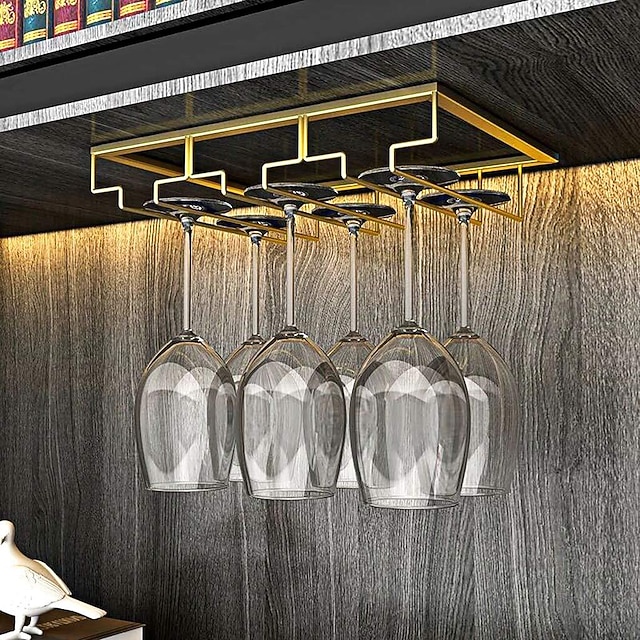 vinglas rack upp och ner vin skåp bägare 3 till 5 plats vinförvaring ...