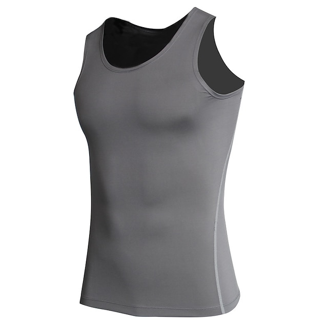 Sports & Outdoors Running, Jogging & Walking | Mens Sleeveless Running Tank Top Compression Shirt Vest / Gilet Singlet Top Athle