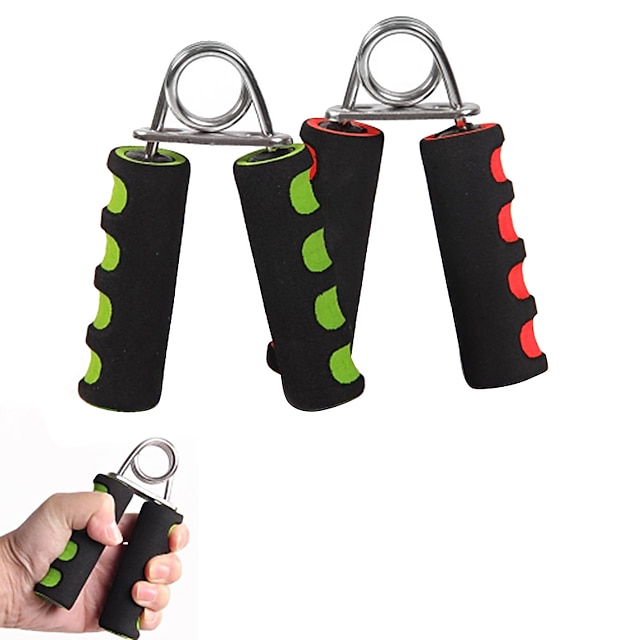  Hand Grip A Type Strengthener Sports Gym Workout Fitness Durable Soft Foam Strength Trainer Finger Strength Hand Exerciser