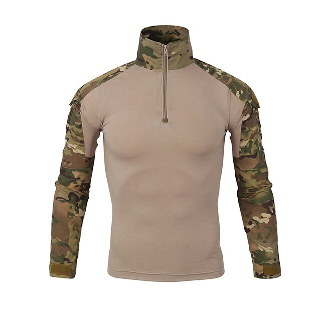Men's Hiking Tee shirt Tactical Military Assault Combat Shirt Vintage ...