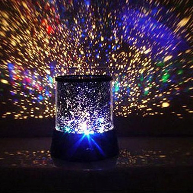 LED Galaxy Star Night Light Projector Rotating Starry Sky Light Tiktok Star Light Projector Nebula Projector USB Cable Rechargeable