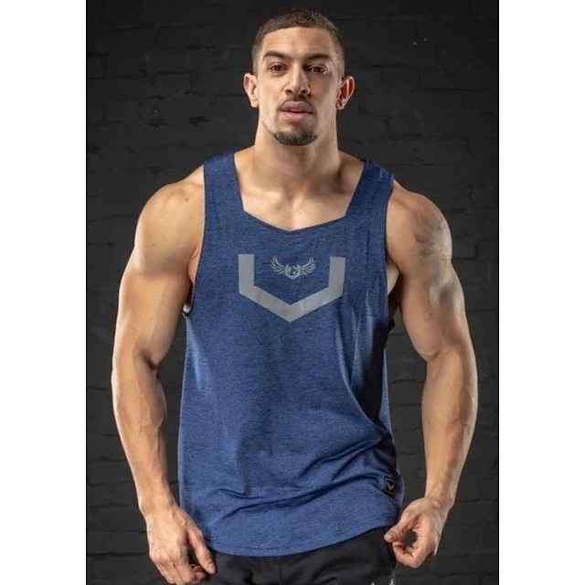 Sports & Outdoors Running, Jogging & Walking | Mens Sleeveless Running Tank Top Tee Tshirt Top Athletic Athleisure Summer Cotton