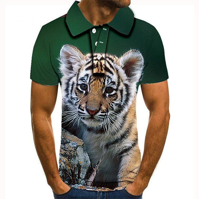 camisa 3d tigre