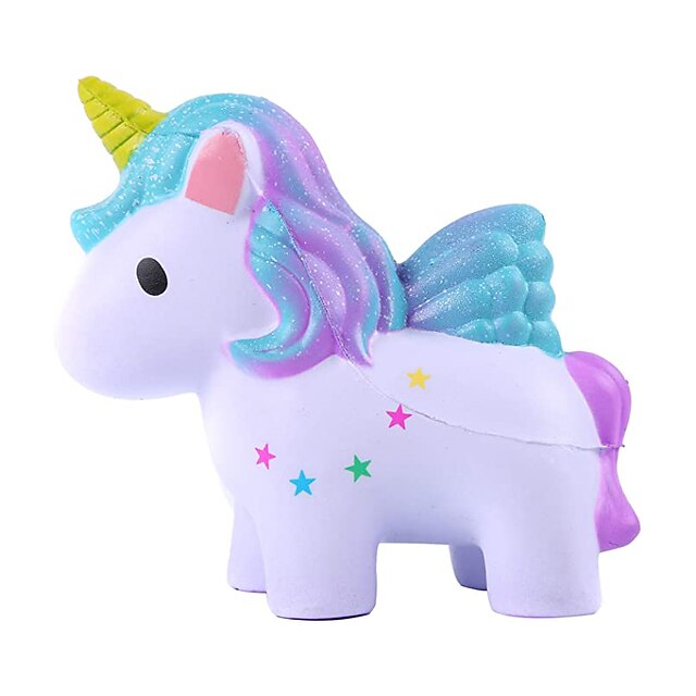 

Unicorn Squishy Fidget Toys Easter Toys Gift Basket Stuffers Boy Girl Party Decoration Slow Rising Kawaii Cute Squishies for Boy Girl Stress Reliever
