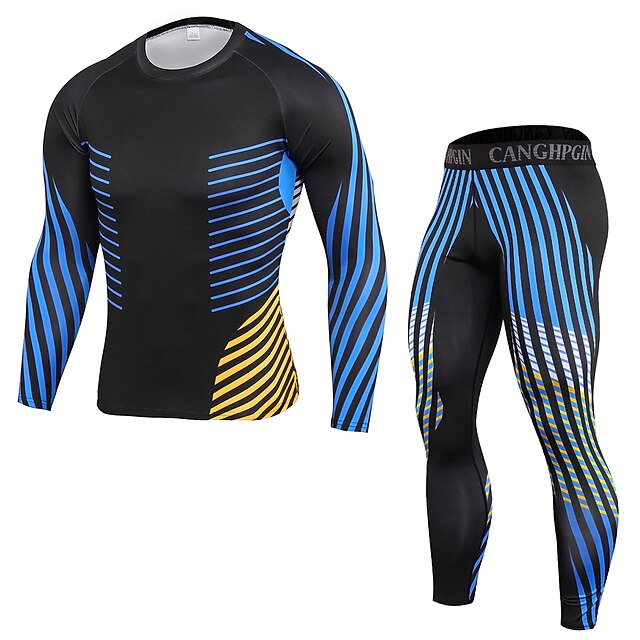 Sports & Outdoors Running, Jogging & Walking | JACK CORDEE Mens 2 Piece Patchwork Activewear Set Compression Suit Athletic Athle