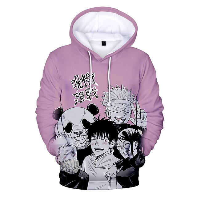 

Inspired by Jujutsu Kaisen Yuji Itadori Cosplay Costume Hoodie Terylene 3D Printing Hoodie For Women's / Men's