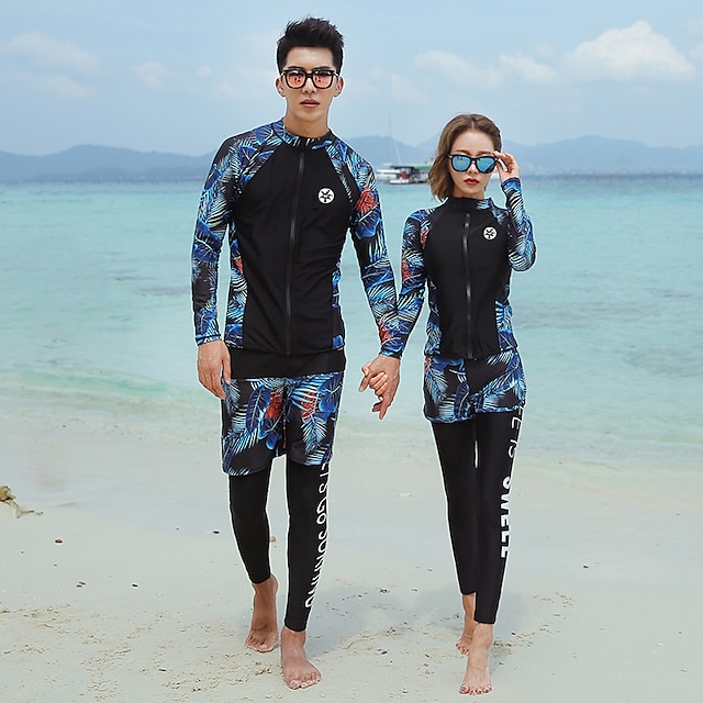 Sports & Outdoors Surfing, Diving & Snorkeling | Mens Rash Guard Rash guard Swimsuit UV Sun Protection UPF50+ Breathable Long Sl