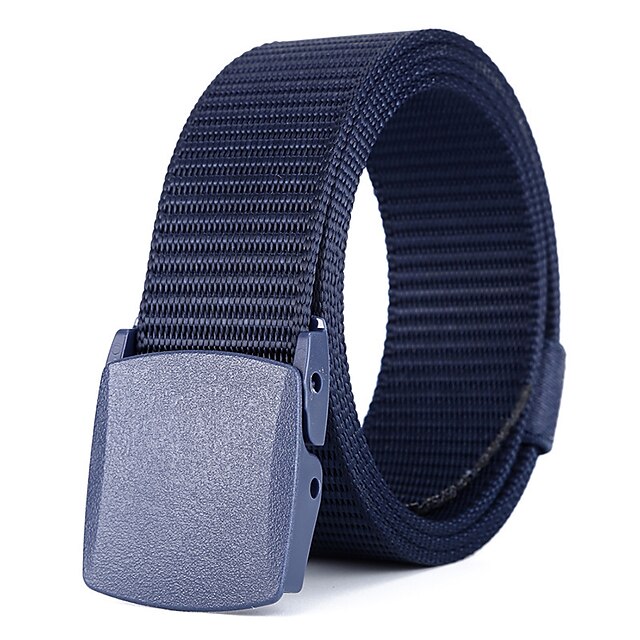  Men's Military Tactical Belt Breathable Quick Dry Wearable for Solid Colored Nylon Spring Summer Autumn