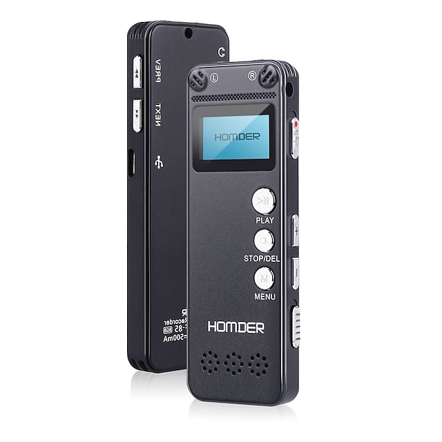 32GB Wiederaufladbare Digital Sound Voice Recorder MP3 Player Diktiergerät DHL 