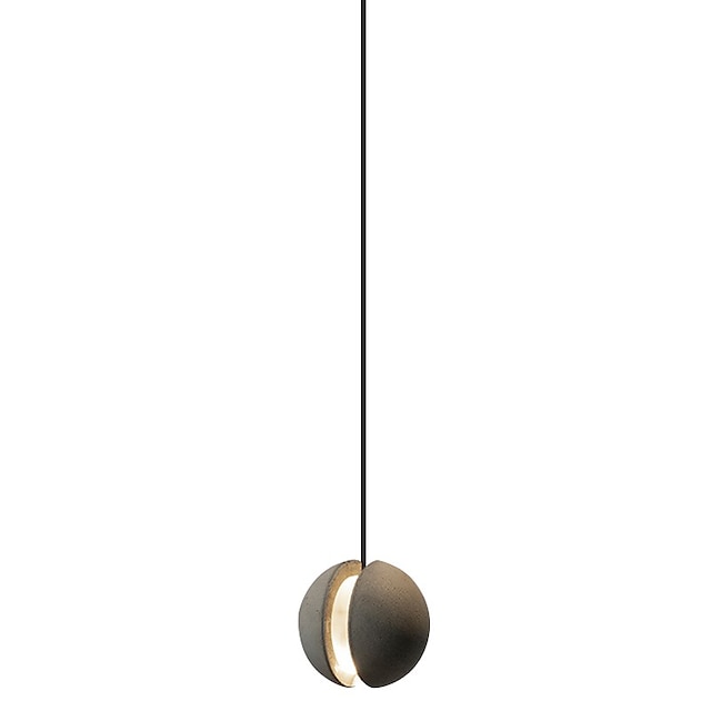 Lights & Lighting Pendant Lights | LED Pendant Light Globe Bedside Light 10 cm Single Design Metal LED Nordic Style 220-240V - D