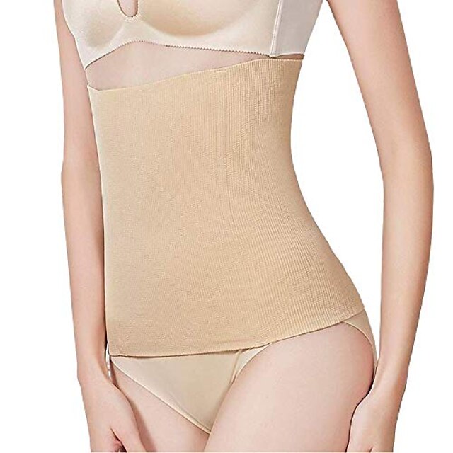  Corsetto Per donna Taglie forti Stile semplice Sport Fasciante in vita Tinta unica Con cucitura Elastene Poliestere Corsa Palestra Marcia Guida Autunno Inverno Primavera Estate Colore Nero