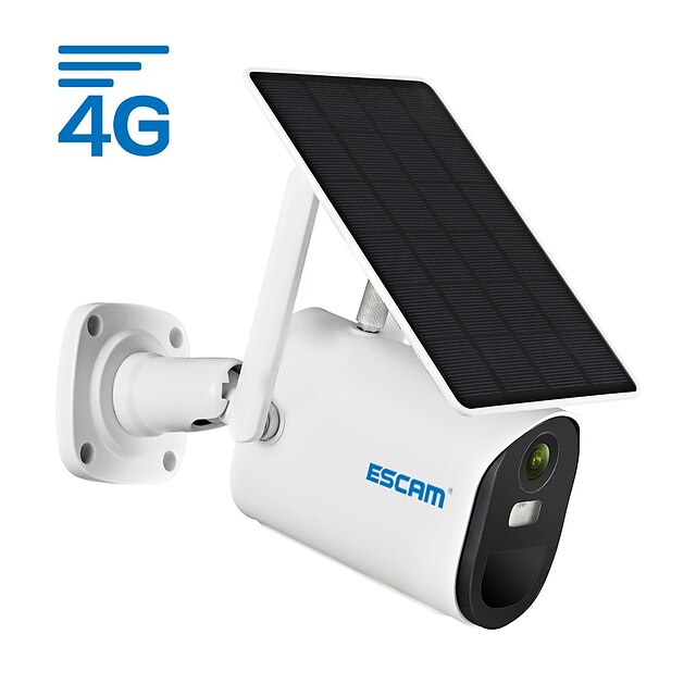  escam qf490 1080p облачное хранилище 4g батарея sim-карты pir сигнализация ip-камеры безопасности с солнечной панелью полноцветное ночное видение двустороннее аудио ip66