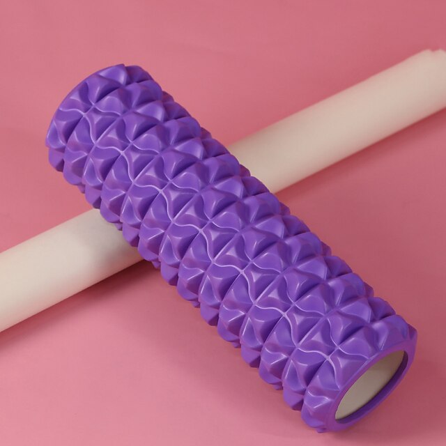  Yoga Column Hollow Massage Stick Foam Roller Fitness Yoga Massage Stick Muscle Relaxation Roller