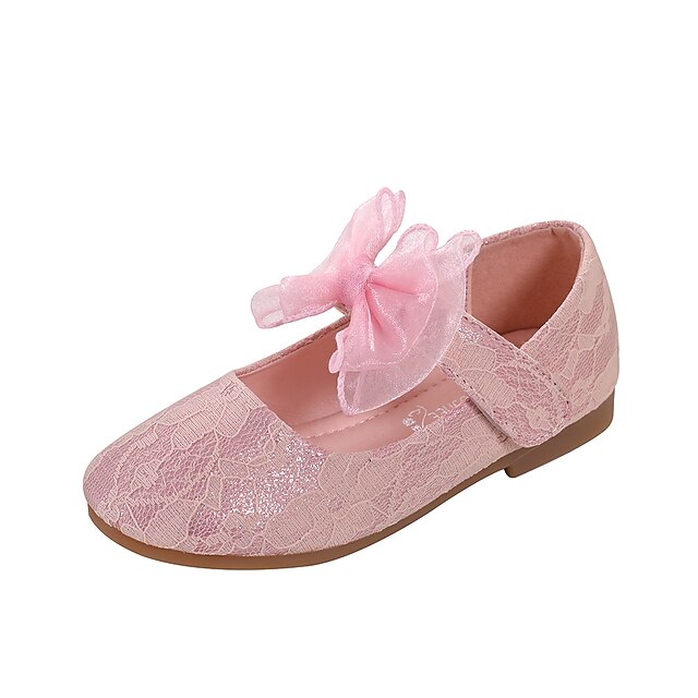 Shoes & Bags Kids Shoes | Girls Flats Flower Girl Shoes Lace Breathable Mesh Breathability Wedding Cute Dress Shoes Toddler(9m-4