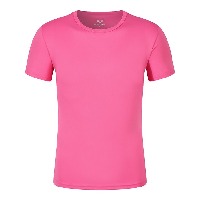 Sports & Outdoors Running, Jogging & Walking | Womens Mens Short Sleeve Running Shirt Tee Tshirt Top Athletic Quick Dry Breathab