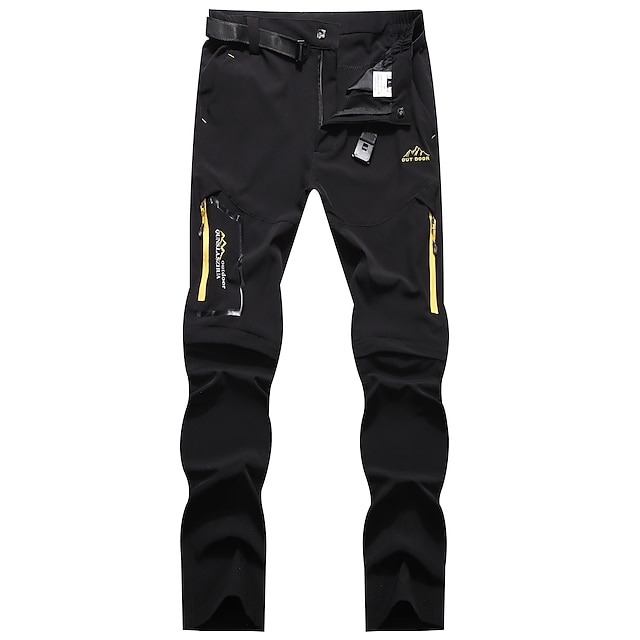 Men's Convertible Pants / Zip Off Outdoor Fishing Travel Hiking Cargo ...