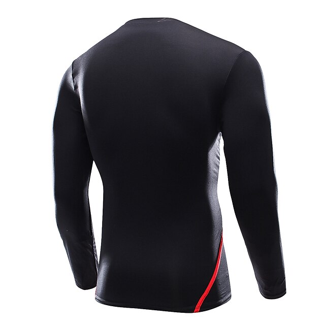 Sports & Outdoors Running, Jogging & Walking | Mens Long Sleeve Compression Shirt Running Shirt Seamless Tee Tshirt Athleisure S