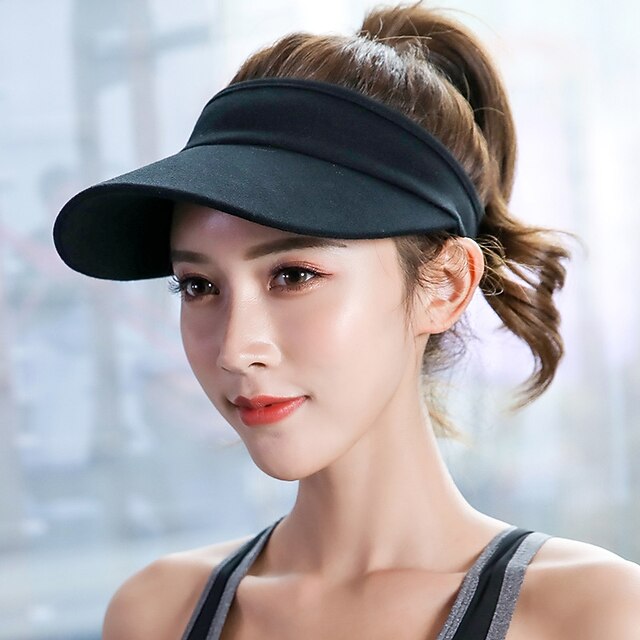Cotton Running Cap Sun Hat Visor Hats 