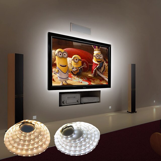 1m-5M COB Bendable LED Strip Lights Tape TV Back Lighting Fairy Light Warm White