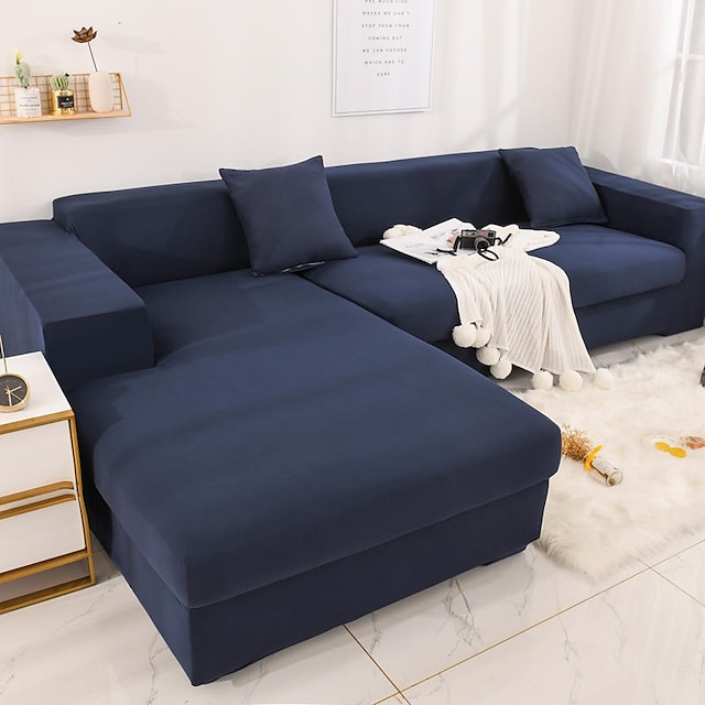  ελαστικό κάλυμμα καναπέ κάλυμμα ολίσθησης ελαστικό μοντέρνο τμηματικός καναπές για σαλόνι κάλυμμα καναπέ γωνιακό γωνιακό σε σχήμα l προστατευτικό καρέκλας κάλυμμα καναπέ 1/2/3/4 θέσεων